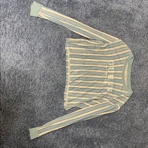 Stripped long sleeve guess shirt